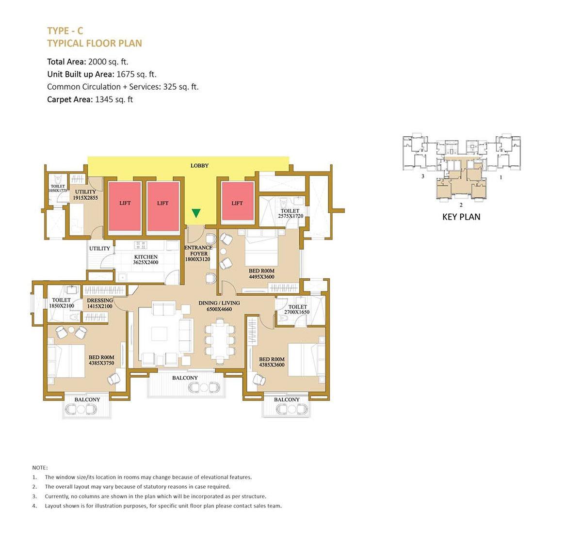 3bhk-2000