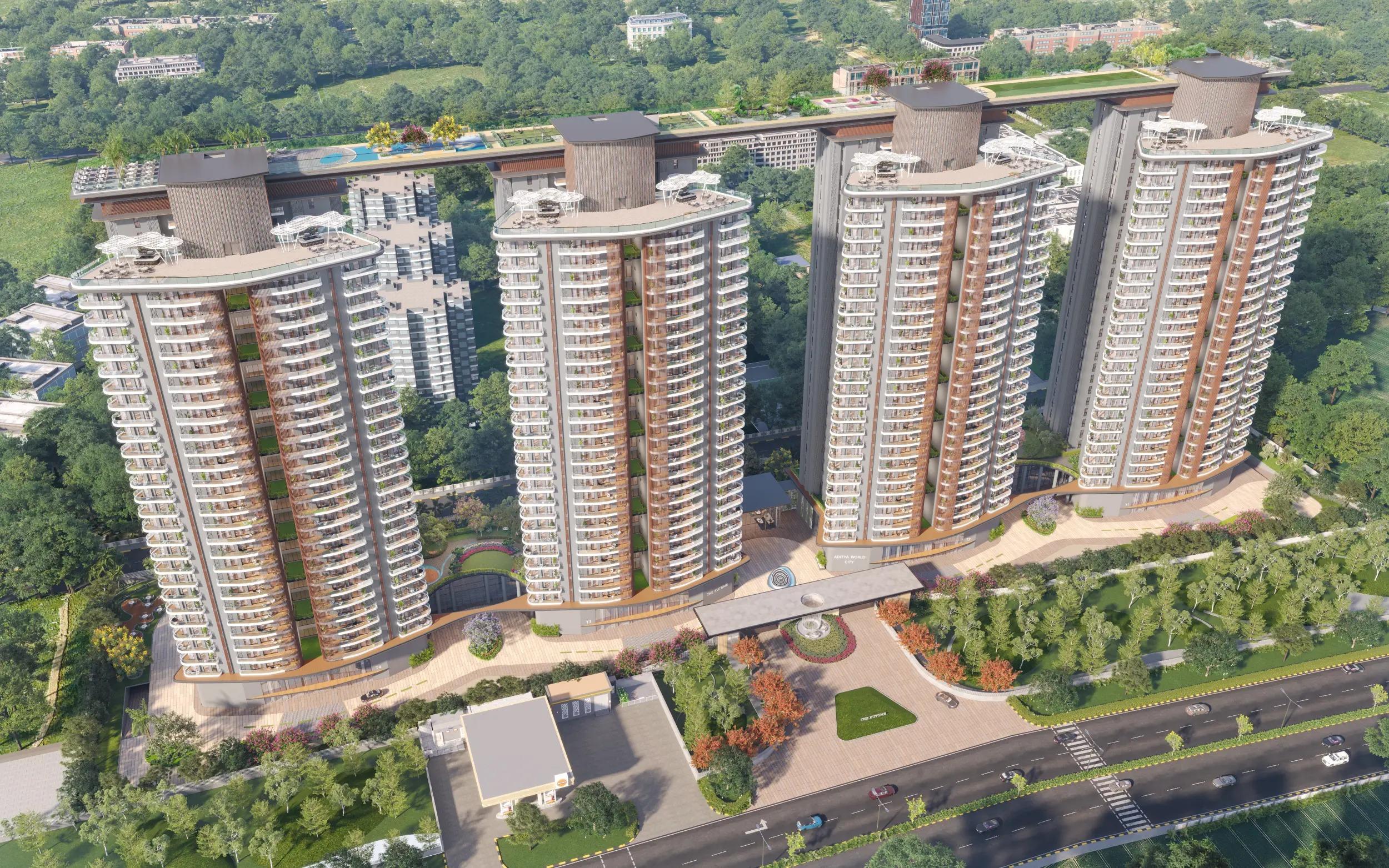 City Apartments, Aditya World City, NH-24, Ghaziabad