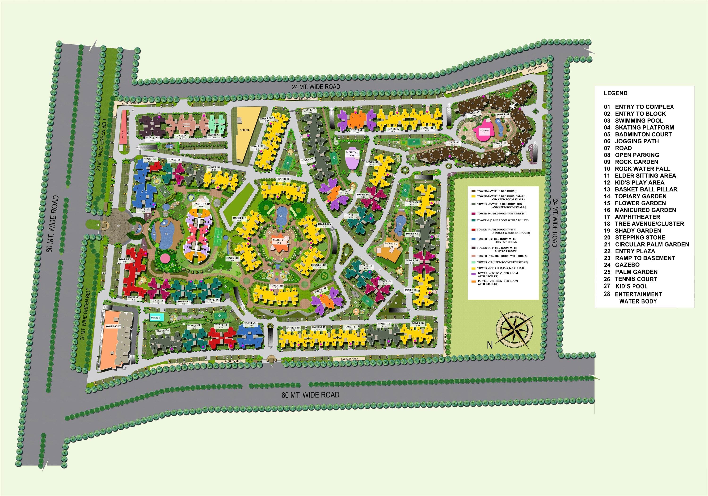 Supertech Ecovillage,  Noida Extension (Greater Noida West), Uttar Pradesh